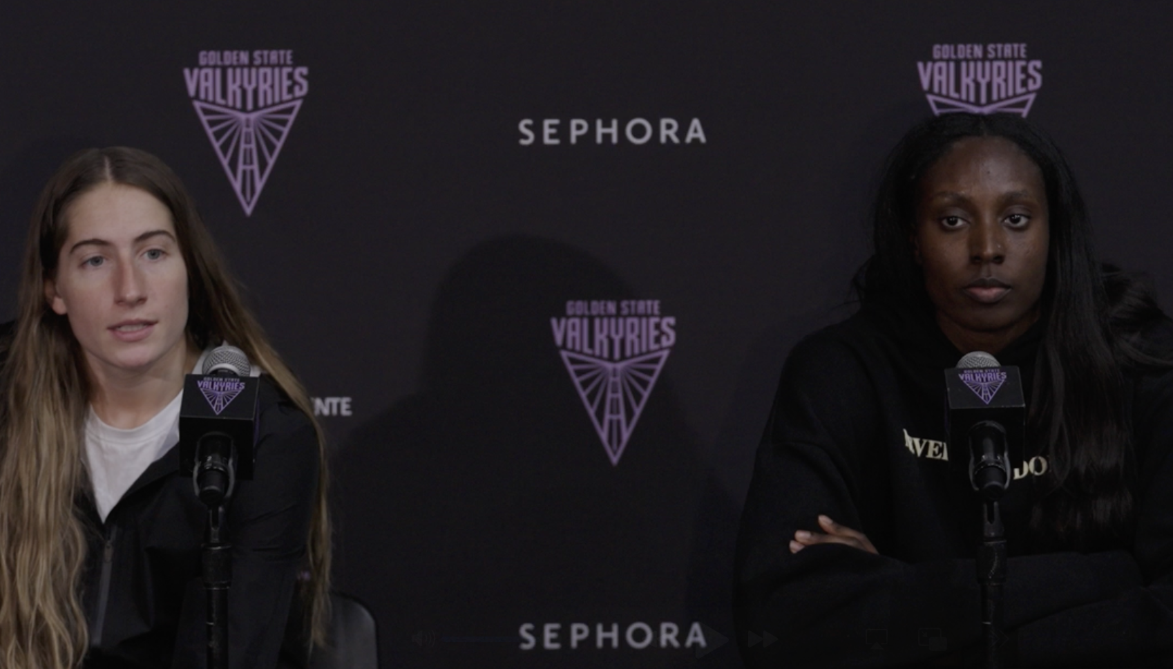 Kate Martin and Laeticia Amihere Media Day Press Conference - 5/5/26